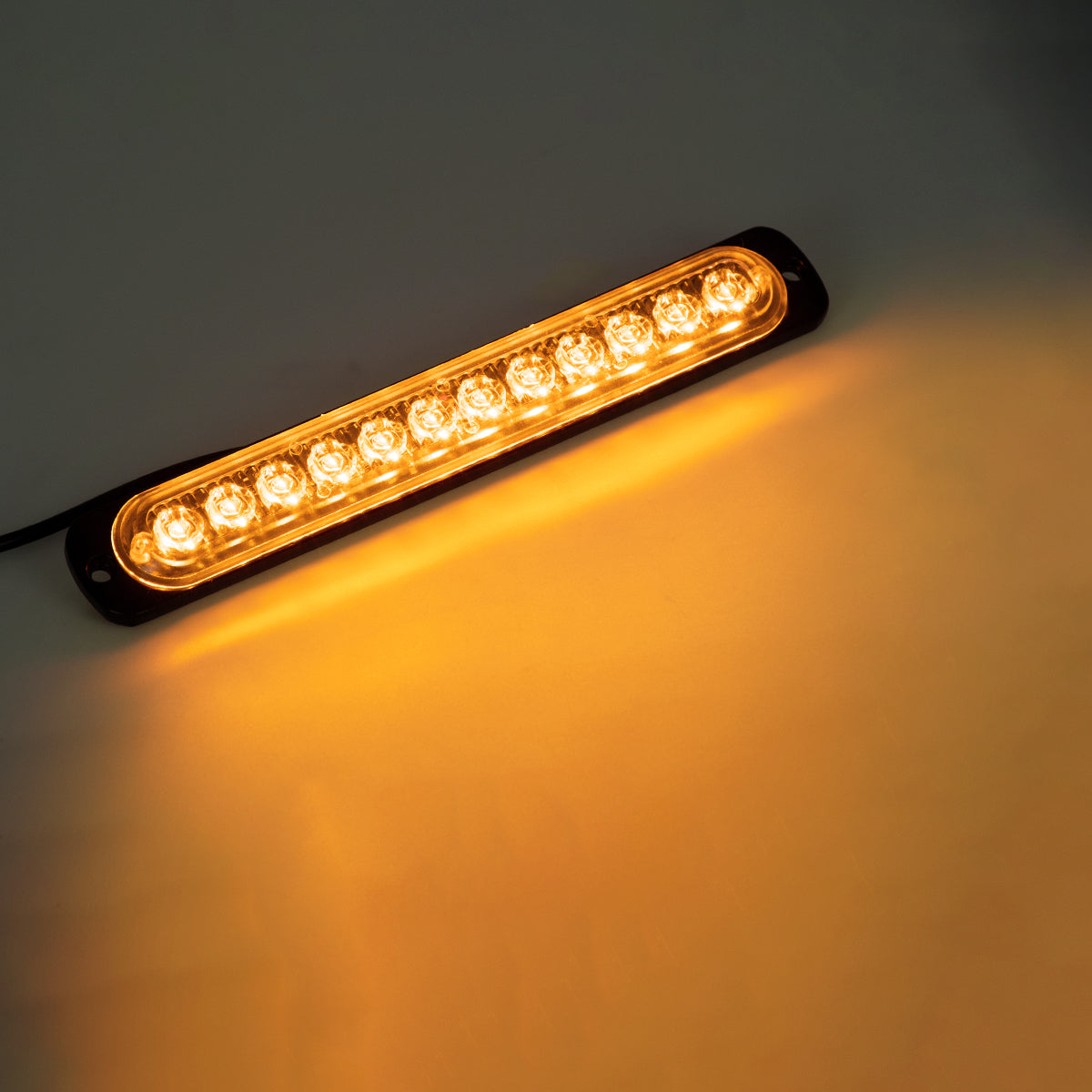85269 PRO Series Μπάρα Σήμανσης Οχήματος Οδικής Βοήθείας για Αυτοκίνητα & Φορτηγά 10 Προγραμμάτων Φωτισμού STROBE LED SMD 3030 15W DC 12-24V Αδιάβροχη IP65 Πορτοκαλί