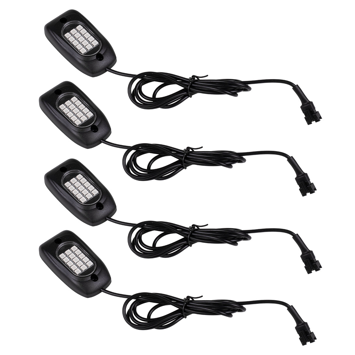 85331 Car Underbody LED Flood Kit DC 12V 60W με Smart Bluetooth Controller - Εφαρμογή APP & Ασύρματο Χειριστήριο RF Αδιάβροχο IP68 Πολύχρωμο RGB