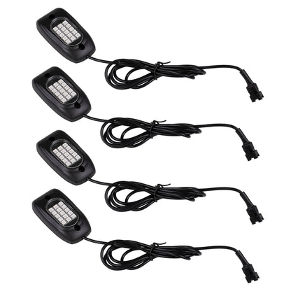 85331 Car Underbody LED Flood Kit DC 12V 60W με Smart Bluetooth Controller - Εφαρμογή APP & Ασύρματο Χειριστήριο RF Αδιάβροχο IP68 Πολύχρωμο RGB