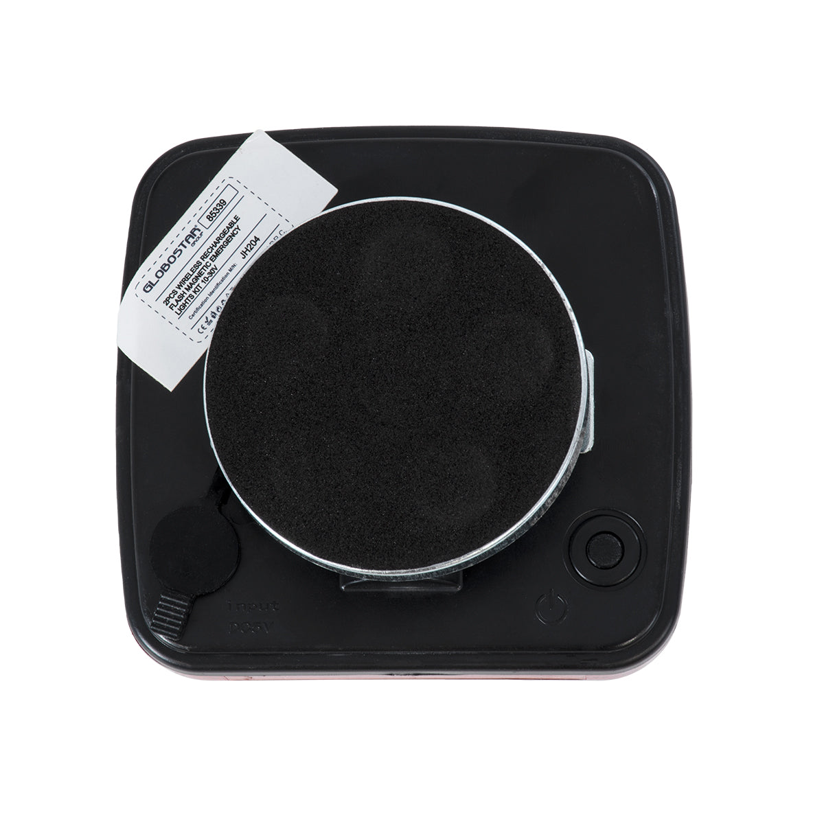 85339 Ζευγάρι Ασύρματα Επαναφορτιζόμενα Φανάρια για Τρέιλερ LED 150W με Μαγνήτη & Επαναφορτιζόμενη Μπαταρία 2000mAh - Ασύρματος Πομπός & Δέκτης RF 2.4Ghz - Κόκκινο - Πορτοκαλί - Λευκό - Αδιάβροχα IP65 - Μ11 x Π11 x Υ5cm