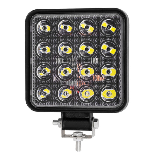 WORKPRO 85409 Προβολάκι LED 48W 4800lm 45° DC 10-30V Αδιάβροχο IP65 Ψυχρό Λευκό 6000K - CREE COB Chip - Μ10.8 x Π3.2 x Υ12.8
