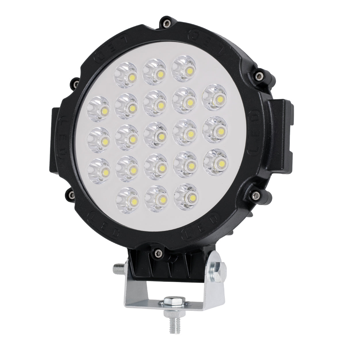 WORKPRO 85413 Προβολάκι LED 63W 6300lm 45° DC 10-30V Αδιάβροχο IP65 Ψυχρό Λευκό 6000K - CREE XBD Chip - Μ17.5x Π4.5 x Υ18