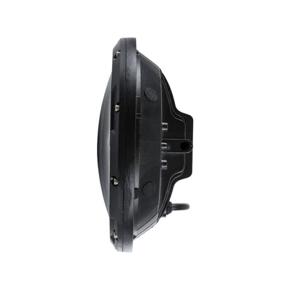 85417 Σετ 2 x Φανάρια JEEP WRANGLER 7'' Ιντσών Βασικού Φωτισμού H/L με Ring Light DRL & Φλας LED CREE CXB COB 75W 12000lm DC 10-30V Αδιάβροχα IP67 Ψυχρό Λευκό 6000K