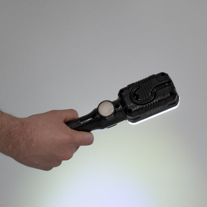 85432 Φακός Λάμπα Εργασίας Συνεργείου LED 12W 960lm Μπαταρίας 18650 3600mAh Επαναφορτιζόμενος με Μαγνήτη IP20 Ψυχρό Λευκό 6000K