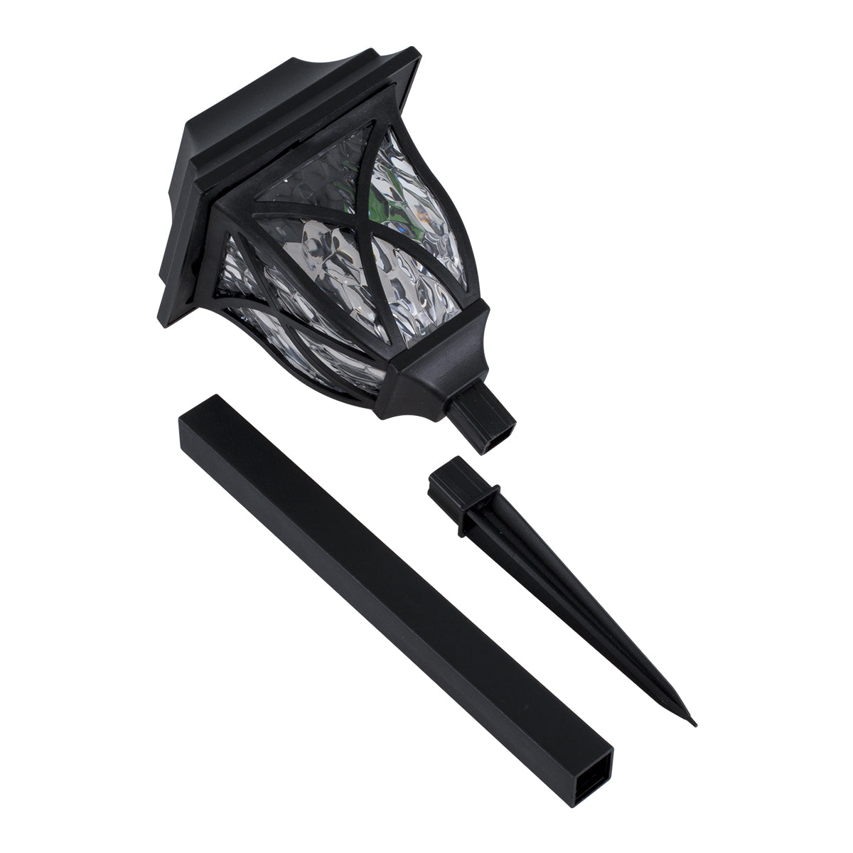 85703 ΣΕΤ 6 Τεμαχίων Αυτόνομα Ηλιακά Φωτιστικά LED SMD 1W 100lm με Ενσωματωμένη Μπαταρία 600mAh - Φωτοβολταϊκό Πάνελ με Αισθητήρα Ημέρας-Νύχτας Αδιάβροχο IP65 Φανάρι Κήπου Τετράγωνο Λευκό Λευκό 6000K