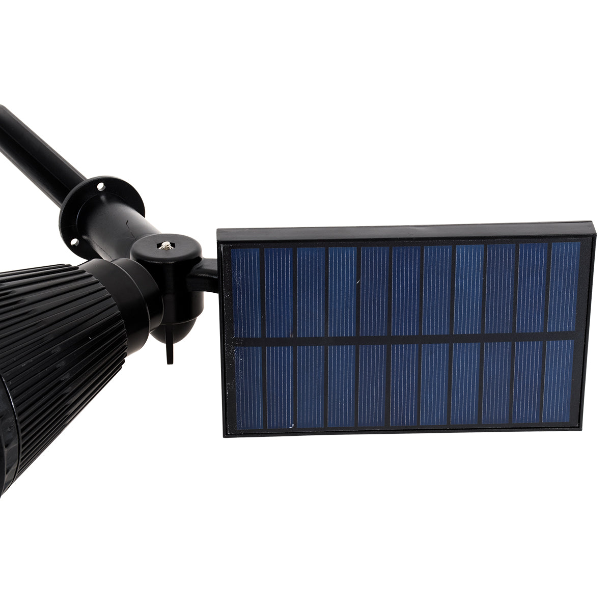 85710 Μαύρο Προβολάκι Σποτ Κήπου Πλαστικό Καρφωτό LED HIGH POWER 8W 800lm με Ενσωματωμένη Μπαταρία 2200mAh - Φωτοβολταϊκό Πάνελ με Αισθητήρα Ημέρας-Νύχτας Αδιάβροχo IP67 Ψυχρό Λευκό 6000K