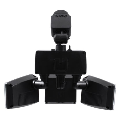 85711 Αυτόνομος Ηλιακός Προβολέας με Τρεις Περιστρεφόμενες Κεφαλές LED SMD 2835 50W 2500lm με Ενσωματωμένη Μπαταρία 3400mAh - Φωτοβολταϊκό Πάνελ με Αισθητήρα Ημέρας-Νύχτας - PIR Αισθητήρα Κίνησης Αδιάβροχο IP65 Ψυχρό Λευκό 6000K