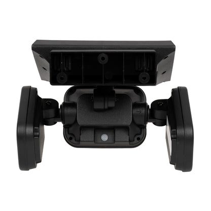 85713 Αυτόνομος Ηλιακός Προβολέας με Τρεις Περιστρεφόμενες Κεφαλές LED SMD 2835 40W 2000lm με Ενσωματωμένη Μπαταρία 2400mAh - Φωτοβολταϊκό Πάνελ με Αισθητήρα Ημέρας-Νύχτας - PIR Αισθητήρα Κίνησης Αδιάβροχο IP65 Ψυχρό Λευκό 6000K