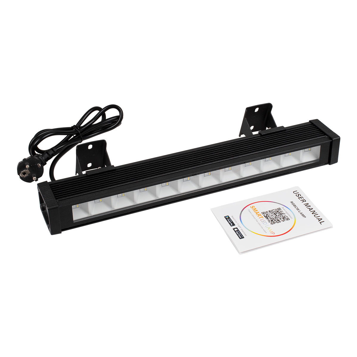 85816 Μπάρα Εξωτερική LED SMD 5050 & 2835 20W 2000lm 180° AC 230V με Ασύρματο Wireless Bluetooth Αδιάβροχη IP66 Πολύχρωμη RGB+CCT Θερμό Λευκό 3000K - Λευκό Ημέρας 4500K - Ψυχρό Λευκό 6000K