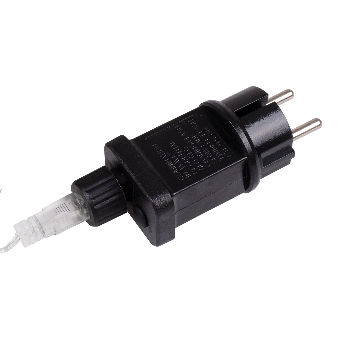 85836 Διακοσμητική Γιρλάντα 23 Μέτρα με Controller 8 Προγραμμάτων Εναλλαγών Φωτισμού - Επεκτεινόμενη 200 LED 3.6W AC 230V με Διάφανο Καλώδιο & Πρίζα Schuko Αδιάβροχη IP44 Θερμό Λευκό 3000K Μ23m