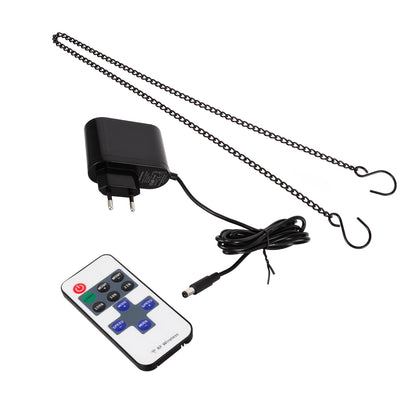 85859 Φωτιστικό Ταμπέλα Φωτεινή Επιγραφή NEON LED Σήμανσης Animated OPEN 30W AC 230V με Διακόπτη On/Off και Ασύρματο Χειριστήριο IR Λευκό - Κόκκινο - Πράσινο - Κίτρινο - Γαλάζιο