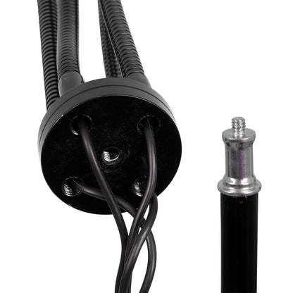 85956 Grow Light Full Spectrum LED Φωτιστικό Ανάπτυξης Φυτών Γλάστρας με 4 Κινούμενες Κεφαλές & Τρίποδο 150cm SMD 2835 20W 180° AC230V IP20 με Dimmer & Timer Εσωτερικού Χώρου για Κάλυψη Επιφάνειας 1m x 1m Πλήρους Φάσματος Φωτισμού