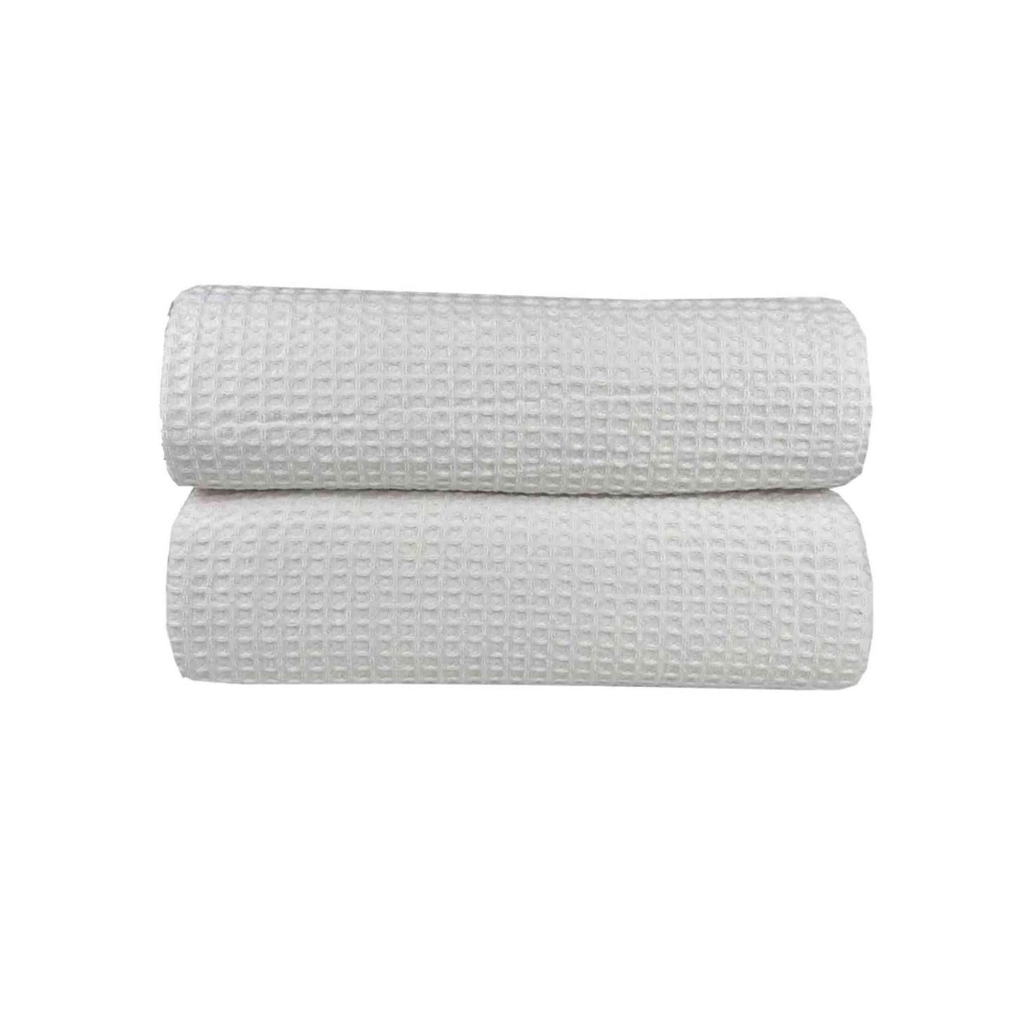 Κουβέρτα Πικέ Μονή Waffle Ξενοδοχείου 165x245εκ White