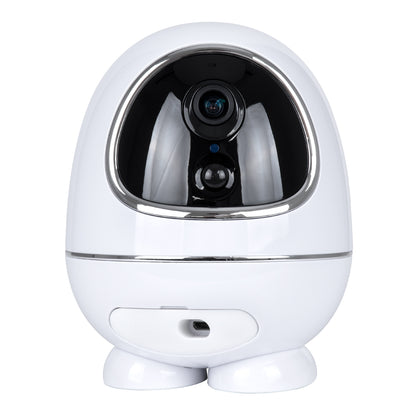 86008 Rechargeable Table Camera WiFi HD 1080P 3MP 350° 5200mAh Two Way Audio & Motion Detection - Επαναφορτιζόμενη Επιτραπέζια Κάμερα WiFi HD 1080P 350° 5200mAh Διπλή Κατεύθυνση Ομιλίας με Ανιχνευτή Κίνησης - Λευκό