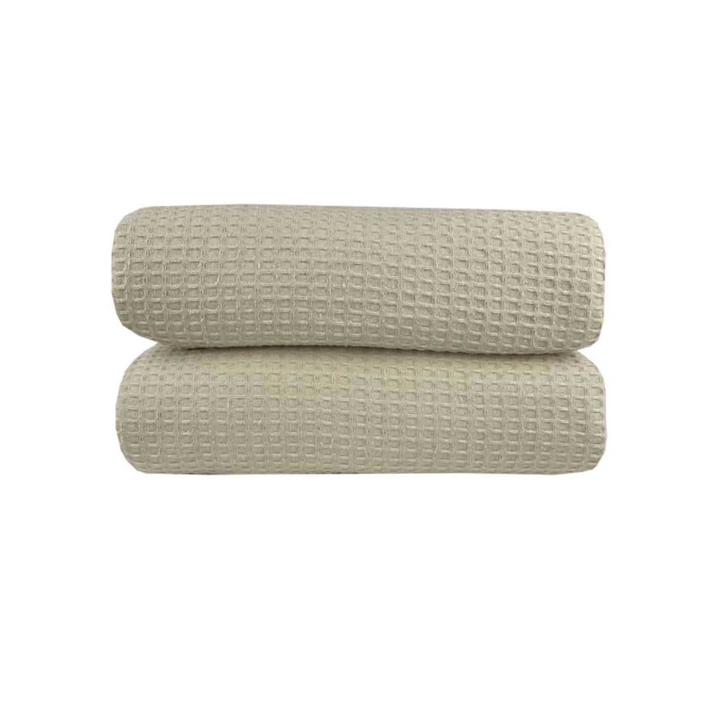 Κουβέρτα Πικέ Υπέρδιπλη Waffle 230x245εκ Beige