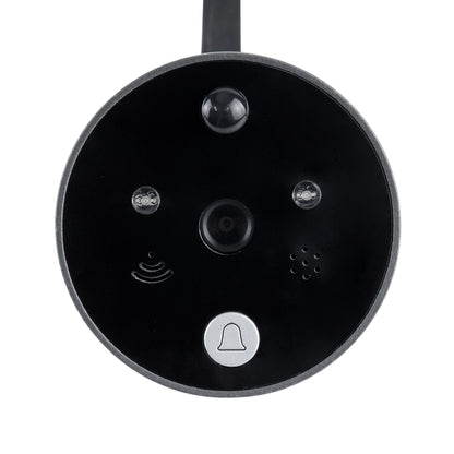 86017 Ψηφιακή Έξυπνη Camera Εξώπορτας 90° Μοιρών με Έγχρωμη Οθόνη 2.8" Inches - Νυχτερινή Όραση με LED IR - Κουδούνι - Εσωτερική Μνήμη Αποθήκευσης - Λειτουργεί με 4 Μπαταρίες AAA