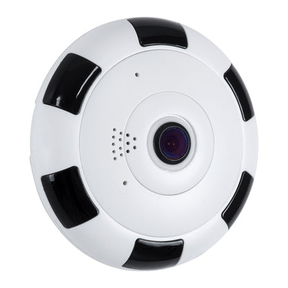 86027 Επιτοίχια IP Camera 1080P WiFi 360° Μοιρών - Νυχτερινή Όραση με LED IR - Διπλή Κατέυθυνση Ομιλίας - Ανιχνευτή Κίνησης - Νυχτερινή Λήψη - Λευκό Μαύρο