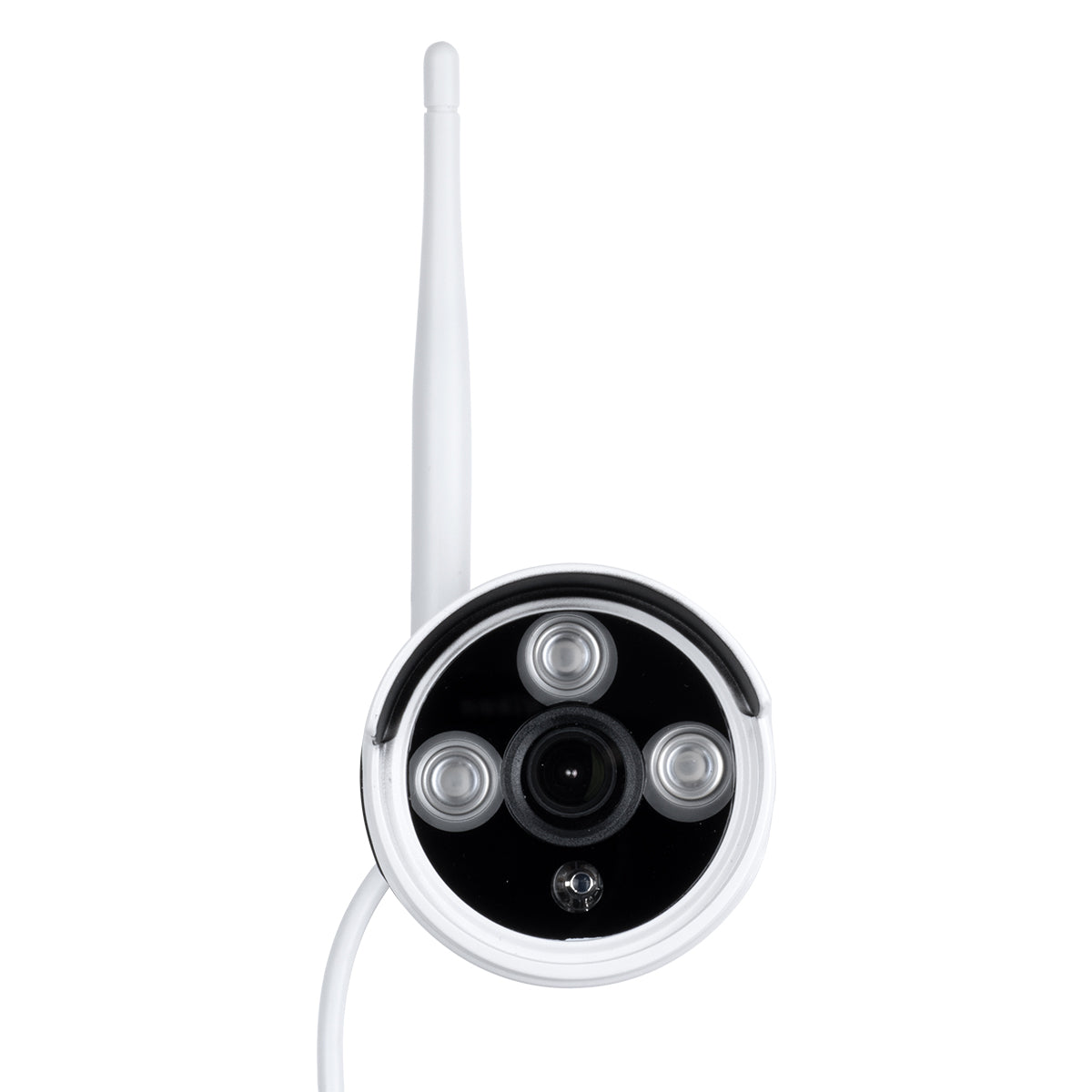 86037 Ασύρματο Καταγραφικό με 4 x Camera 2MP 1080P WiFi 150° Μοιρών - Αδιάβροχο IP66 - Νυχτερινή Όραση με LED IR - Μονή Κατέυθυνση Ομιλίας - Ανιχνευτή Κίνησης - Νυχτερινή Λήψη - Λευκό