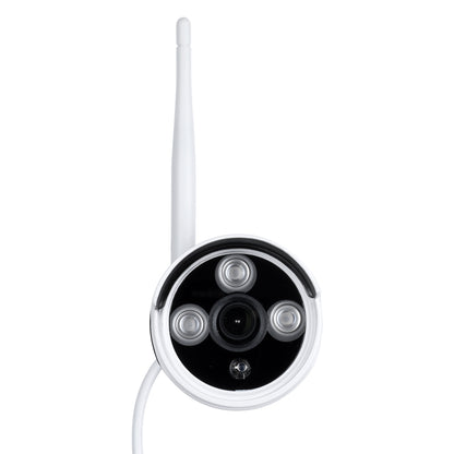 86037 Ασύρματο Καταγραφικό με 4 x Camera 2MP 1080P WiFi 150° Μοιρών - Αδιάβροχο IP66 - Νυχτερινή Όραση με LED IR - Μονή Κατέυθυνση Ομιλίας - Ανιχνευτή Κίνησης - Νυχτερινή Λήψη - Λευκό