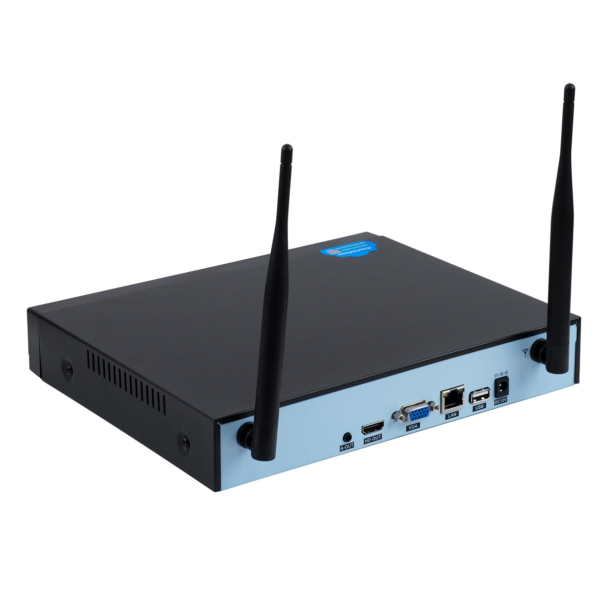 86039 Ασύρματο Καταγραφικό με 4 x Camera 2MP 1080P WiFi 360° Μοιρών - Αδιάβροχο IP66 - Νυχτερινή Όραση με LED IR - Διπλή Κατέυθυνση Ομιλίας - Ανιχνευτή Κίνησης - Νυχτερινή Λήψη - Λευκό