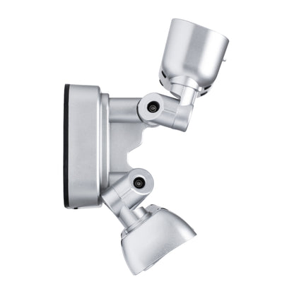 86043 Προβολέας LED SMD 24W 2160lm με IP Camera 1080P 2MP WiFi 150° Μοιρών - AC 230V - με Αισθητήρα Ημέρας-Νύχτας & Ρύθμιση Χρόνου Ανάμματος - Αδιάβροχος IP66 Ψυχρό Λευκό 6000K - Ασημί