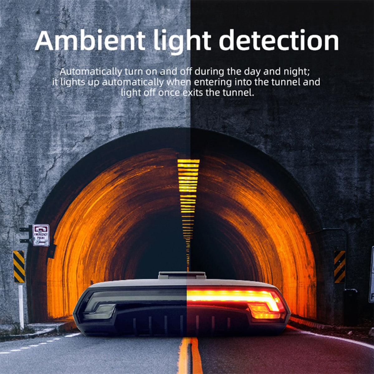 86050 Ασύρματο Οπίσθιο Φανάρι Ποδηλάτου LED Επαναφορτιζόμενο USB Stop - Αριστερό Φλάς - Δεξί Φλάς με Ασύρματο Χειριστήριο Τιμονιού