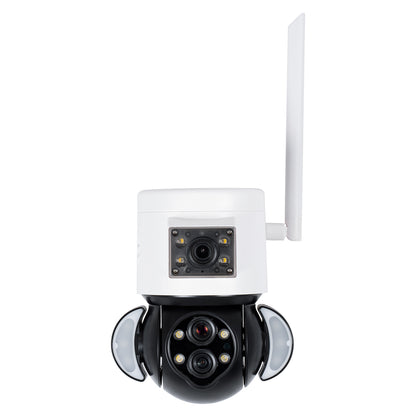 86076 Επιτοίχια Κάμερα Πρίζας WiFi HD 1080P 350° Διπλή Κατέυθυνση Ομιλίας & Ανιχνευτή Κίνησης - Απομακρυσμένος Έλεγχος - Αδιάβροχη IP65 - Λευκό Μαύρο - Μ15 x Π14.5 x Y15cm