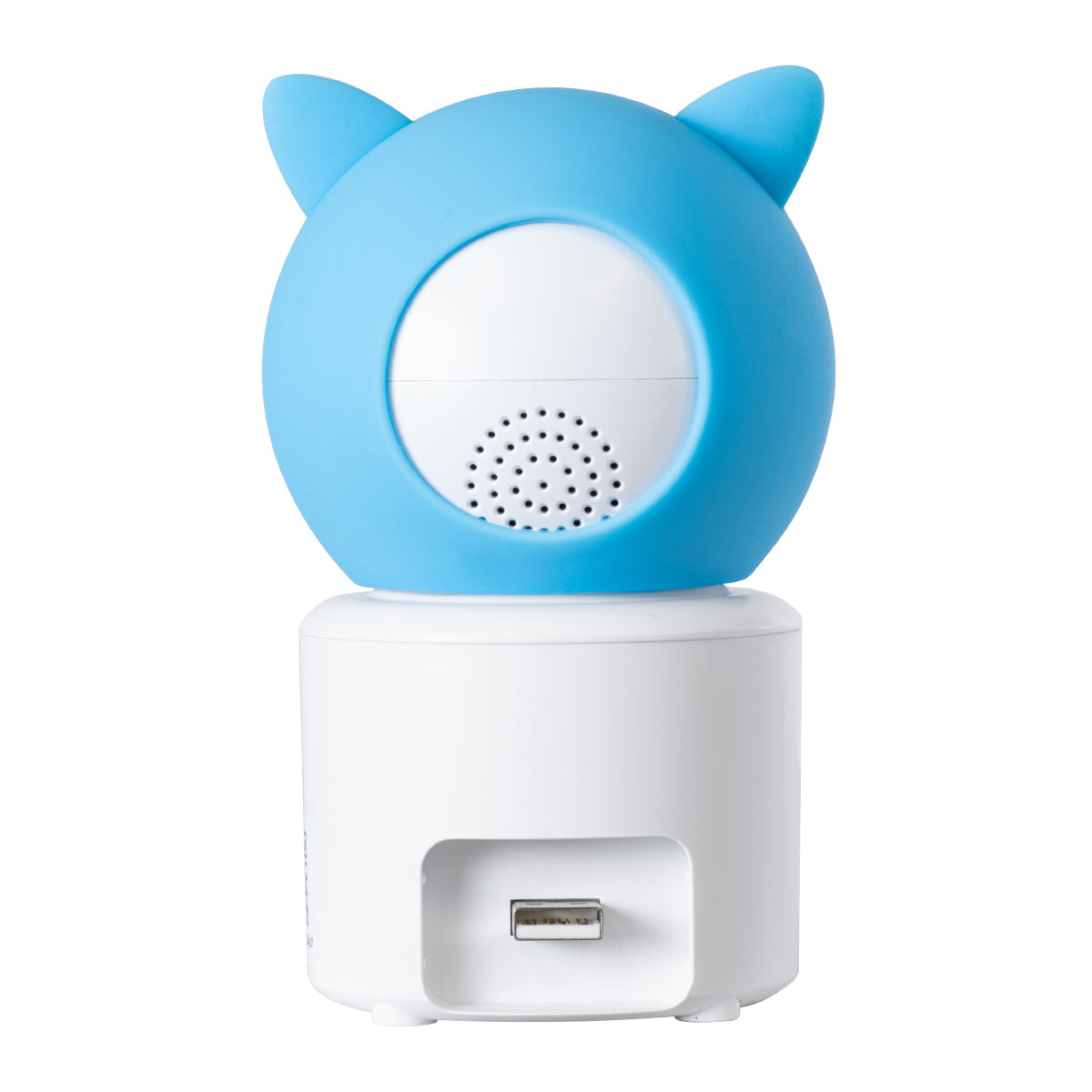 86079 Επιτραπέζια Κάμερα WiFi HD 1080P 350° Διπλή Κατέυθυνση Ομιλίας & Ανιχνευτή Κίνησης - Απομακρυσμένος Έλεγχος Body Auto Tracking IP20 - Γαλάζιο Λευκό - Φ8 x Υ13cm