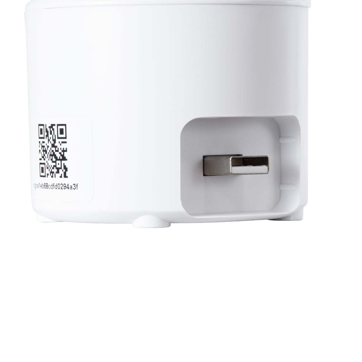 86081 Επιτραπέζια Κάμερα WiFi HD 1080P 350° Διπλή Κατέυθυνση Ομιλίας & Ανιχνευτή Κίνησης - Απομακρυσμένος Έλεγχος Body Auto Tracking IP20 - Πορτοκαλί Λευκό - Φ8 x Υ13cm