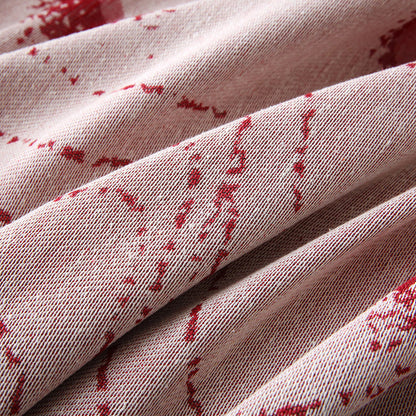 Ριχτάρια Σετ 2 Τμχ Art 8611 180x250+180x300εκ Κόκκινο