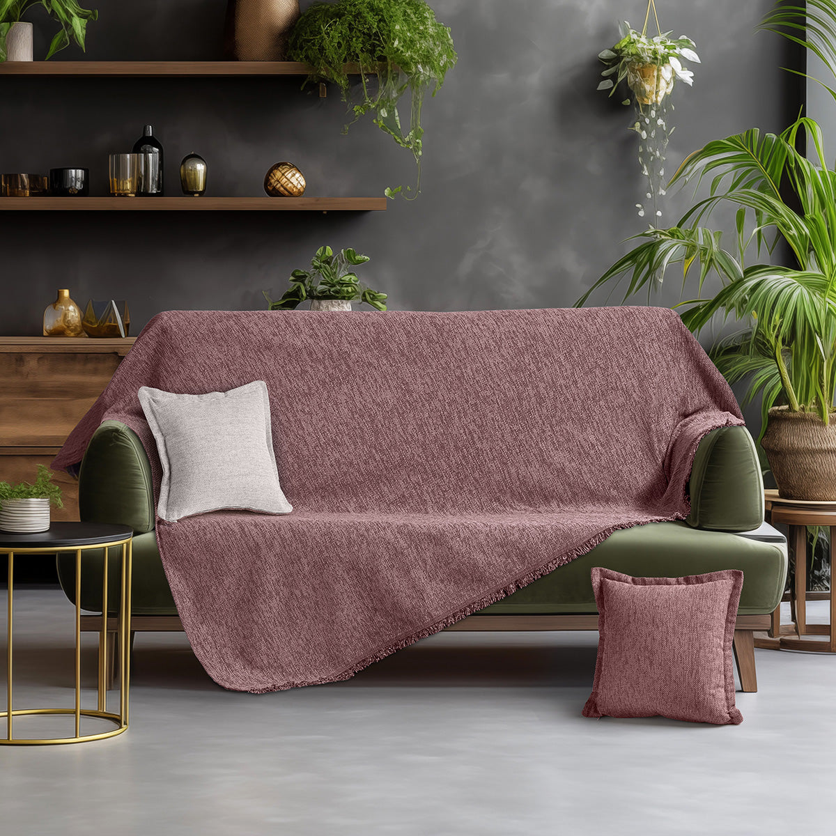 Ριχτάρι Τριθέσιο Art 8625 180x300εκ Σάπιο Μήλο