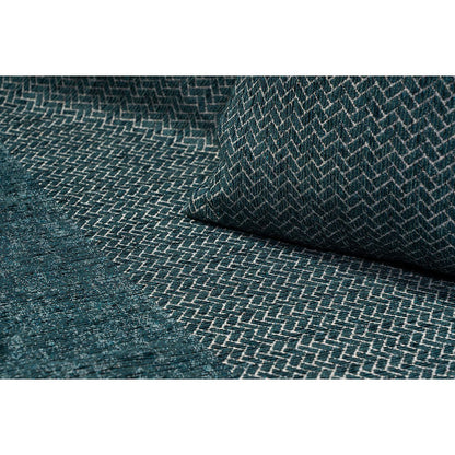 Ριχτάρι Μονοθέσιο Art 8638 170x170εκ Πετρόλ