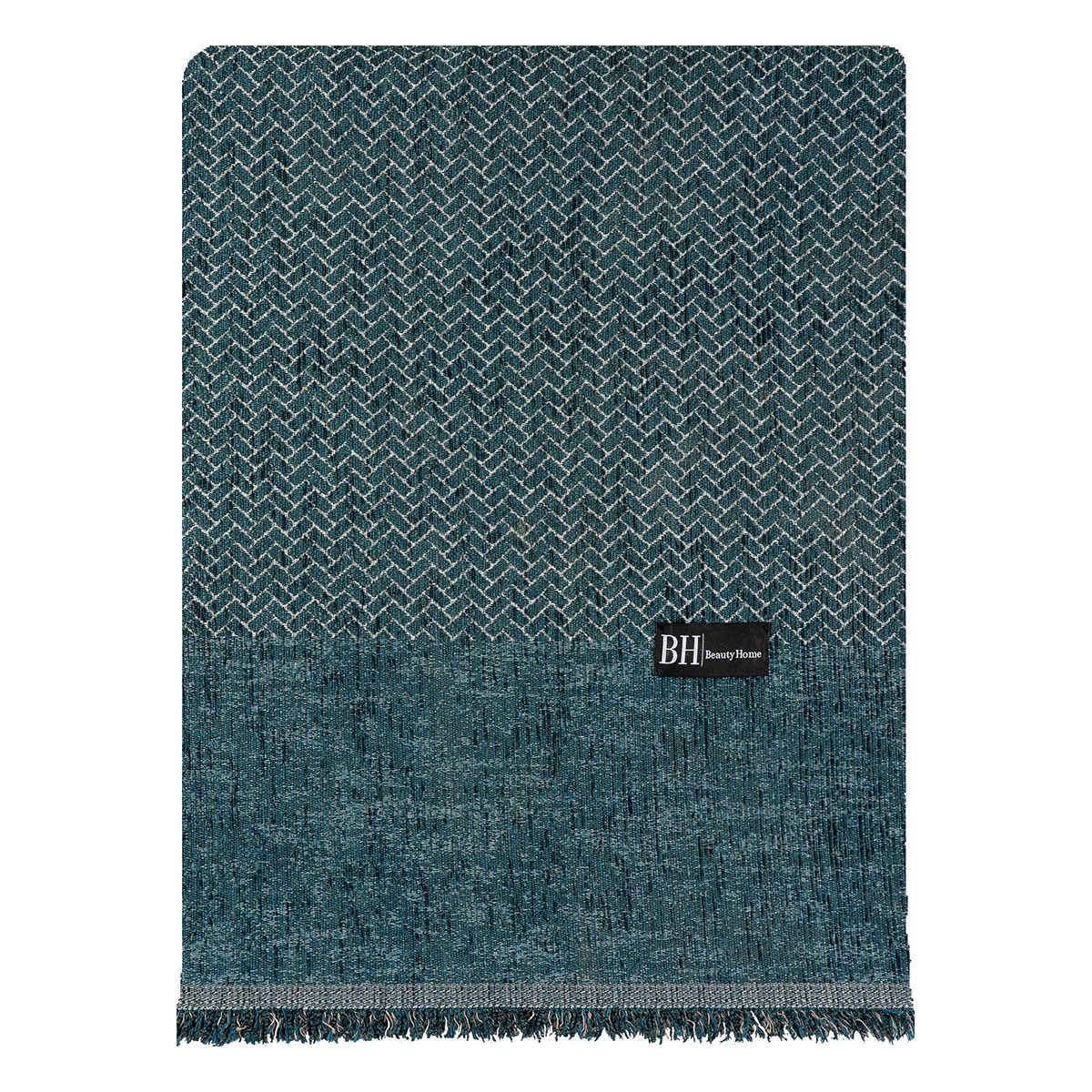 Ριχτάρι Τριθέσιο Art 8638 170x290εκ Πετρόλ