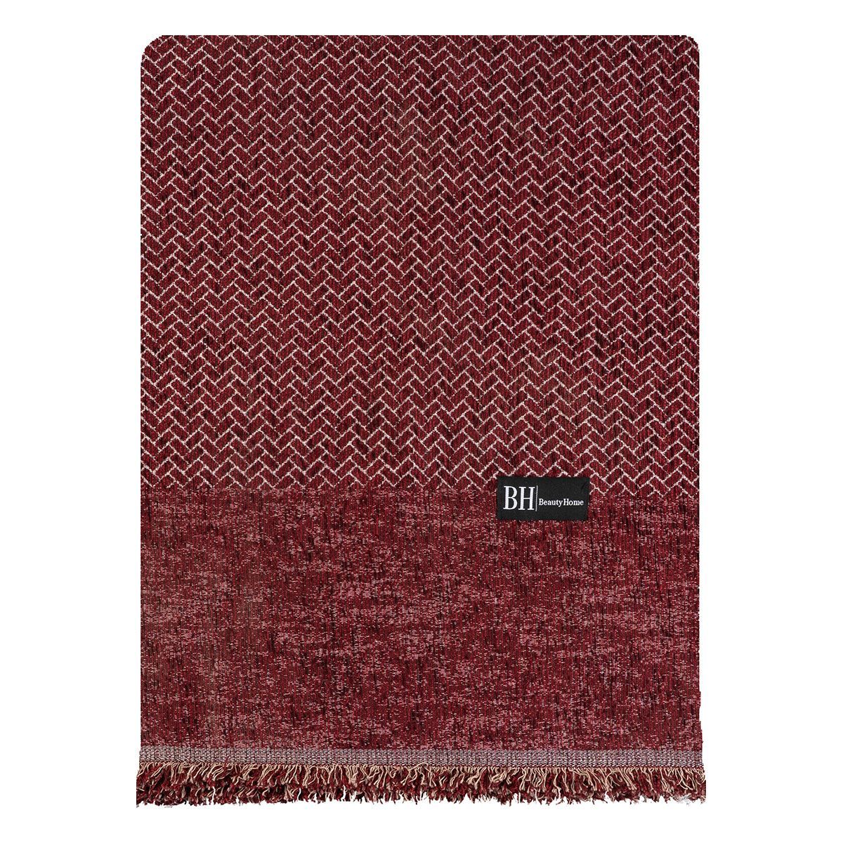 Ριχτάρι Τριθέσιο Art 8639 170x290εκ Κόκκινο