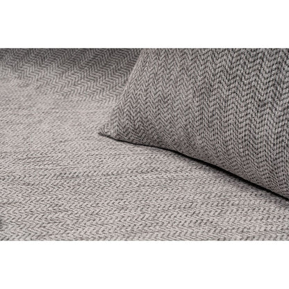 Ριχτάρι Μονοθέσιο Art 8646 170x170εκ Γκρι