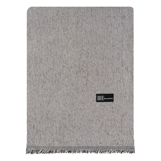 Ριχτάρι Μονοθέσιο Art 8646 170x170εκ Γκρι