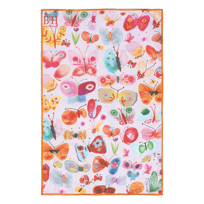 Πετσέτα Κουζίνας Διπλής Όψης Microfiber Art 8652 40x60εκ Φουξ