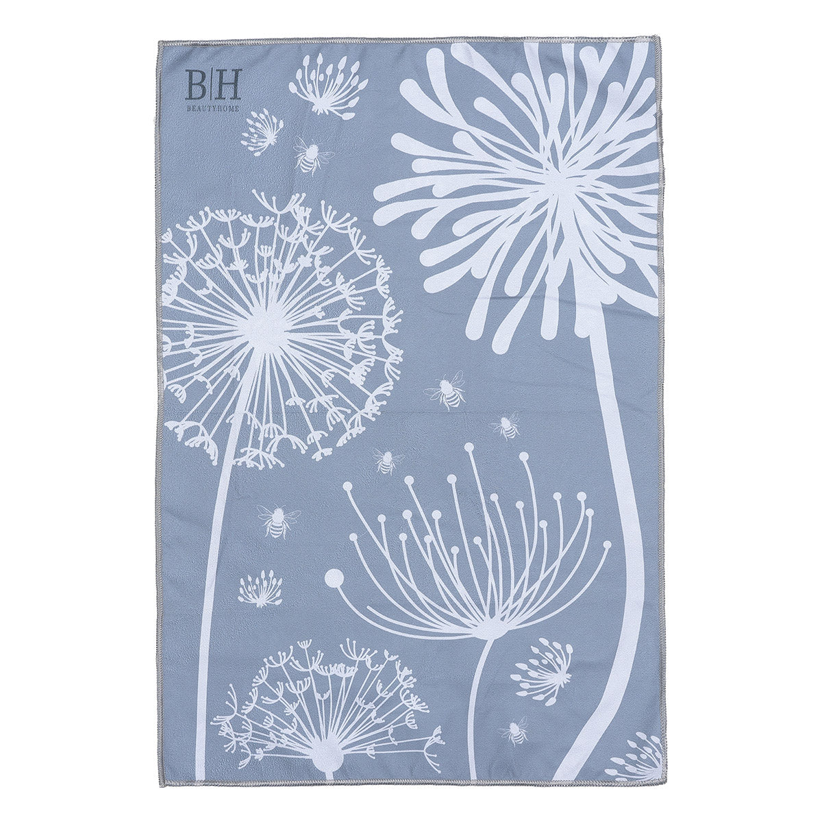 Πετσέτα Κουζίνας Διπλής Όψης Microfiber Art 8654 40x60εκ Γκρι