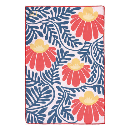 Πετσέτα Κουζίνας Διπλής Όψης Microfiber Art 8657 40x60εκ Μπλε