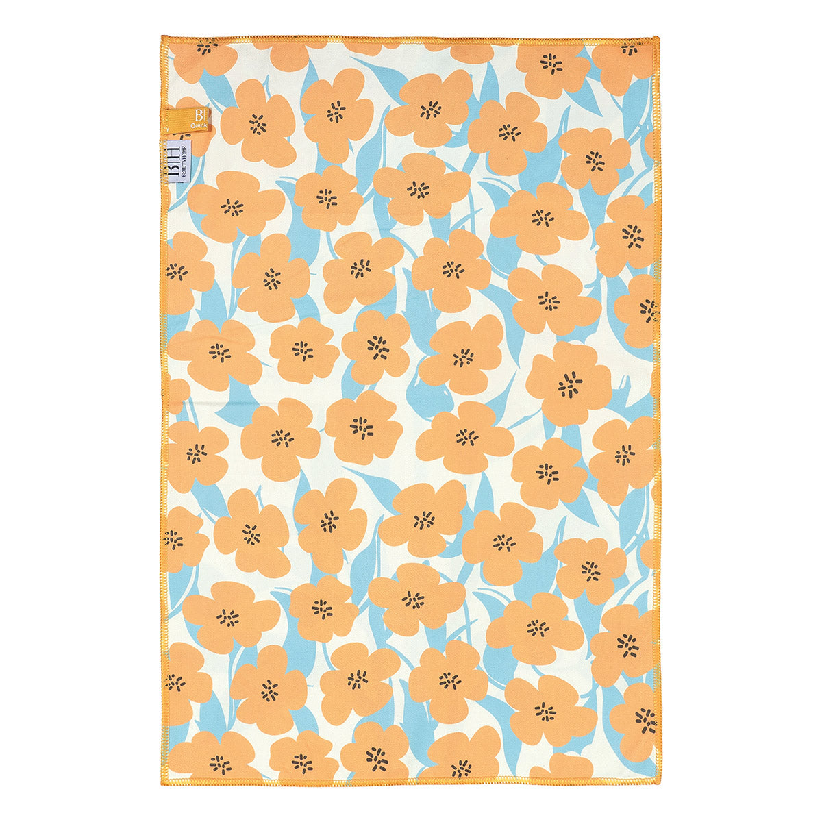 Πετσέτα Κουζίνας Διπλής Όψης Microfiber Art 8658 40x60εκ Μπλε-Κίτρινο