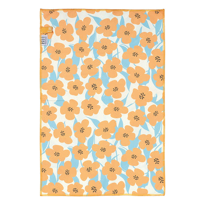 Πετσέτα Κουζίνας Διπλής Όψης Microfiber Art 8658 40x60εκ Μπλε-Κίτρινο