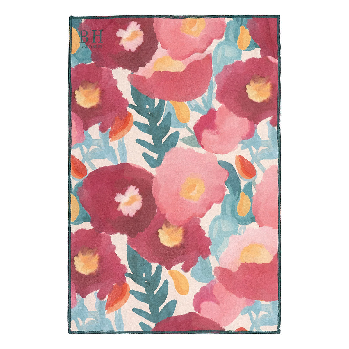 Πετσέτα Κουζίνας Διπλής Όψης Microfiber Art 8661 40x60εκ Ροζ-Πράσινο