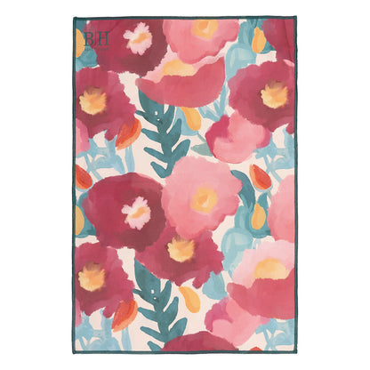 Πετσέτα Κουζίνας Διπλής Όψης Microfiber Art 8661 40x60εκ Ροζ-Πράσινο