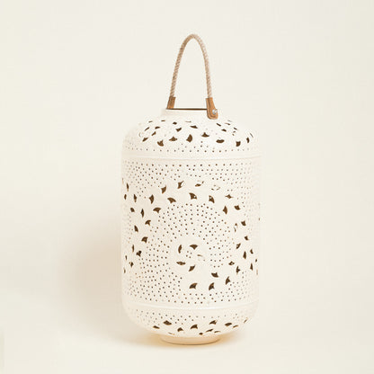 Φανάρι Μεταλικό Εκρού 28x28x51