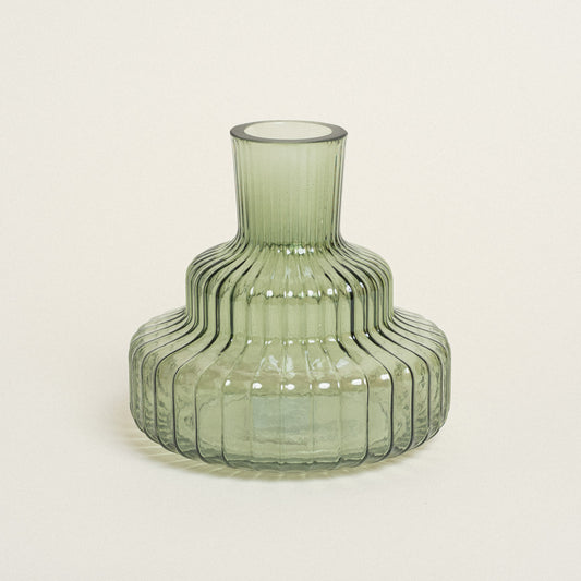 Βάζο με Επίπεδα 15x15x14 Πράσινο