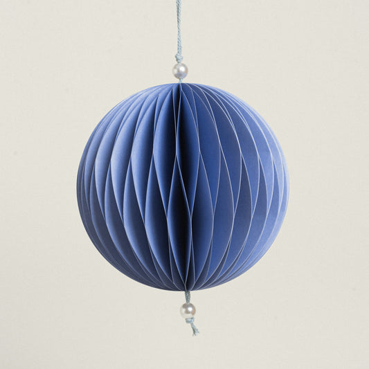 Χάρτινη Μπάλα Γαλάζια 15εκ