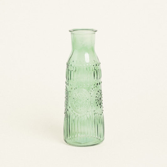 Βάζο 10x10x26 Πράσινο