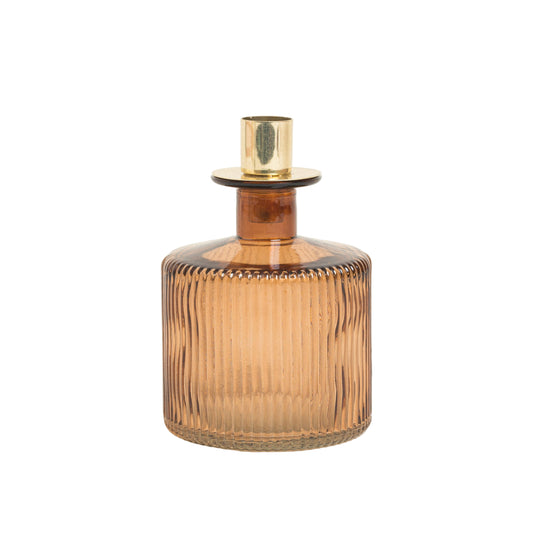 Κηροπήγιο Βάση Μπεζ 9x9x14