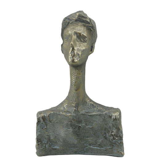 ΕΠΙΤΡΑΠΕΖΙΟ ΔΙΑΚΟΣΜΗΤΙΚΟ ΓΛΥΠΤΟ ΑΝΘΡΩΠΟΣ ΓΚΡΙ 19x10x30