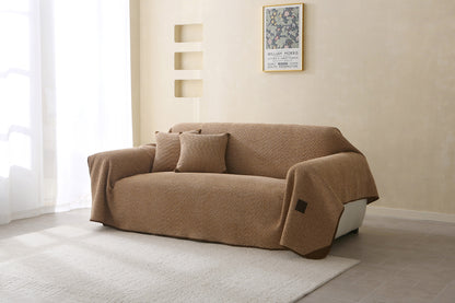 Ριχτάρια Σετ 3 Τμχ Lamb Plus Art 8832 (175x180εκ + 175x250εκ + 175x300εκ) Άμμου